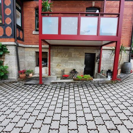 Ferienwohnung Villa Frosch Meiningen Esterno foto