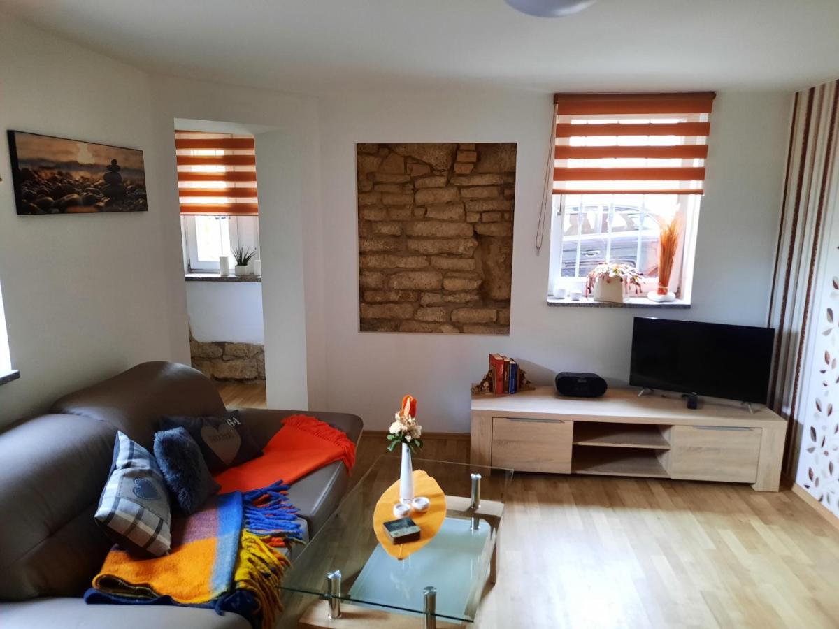 Ferienwohnung Villa Frosch Meiningen Esterno foto
